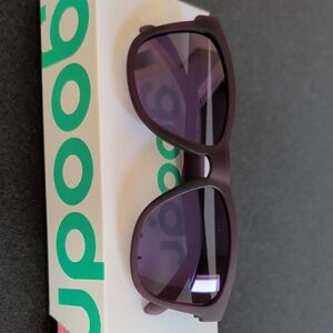 Purple Women's Sunglasses with Matte Frame - Contemporary Style
